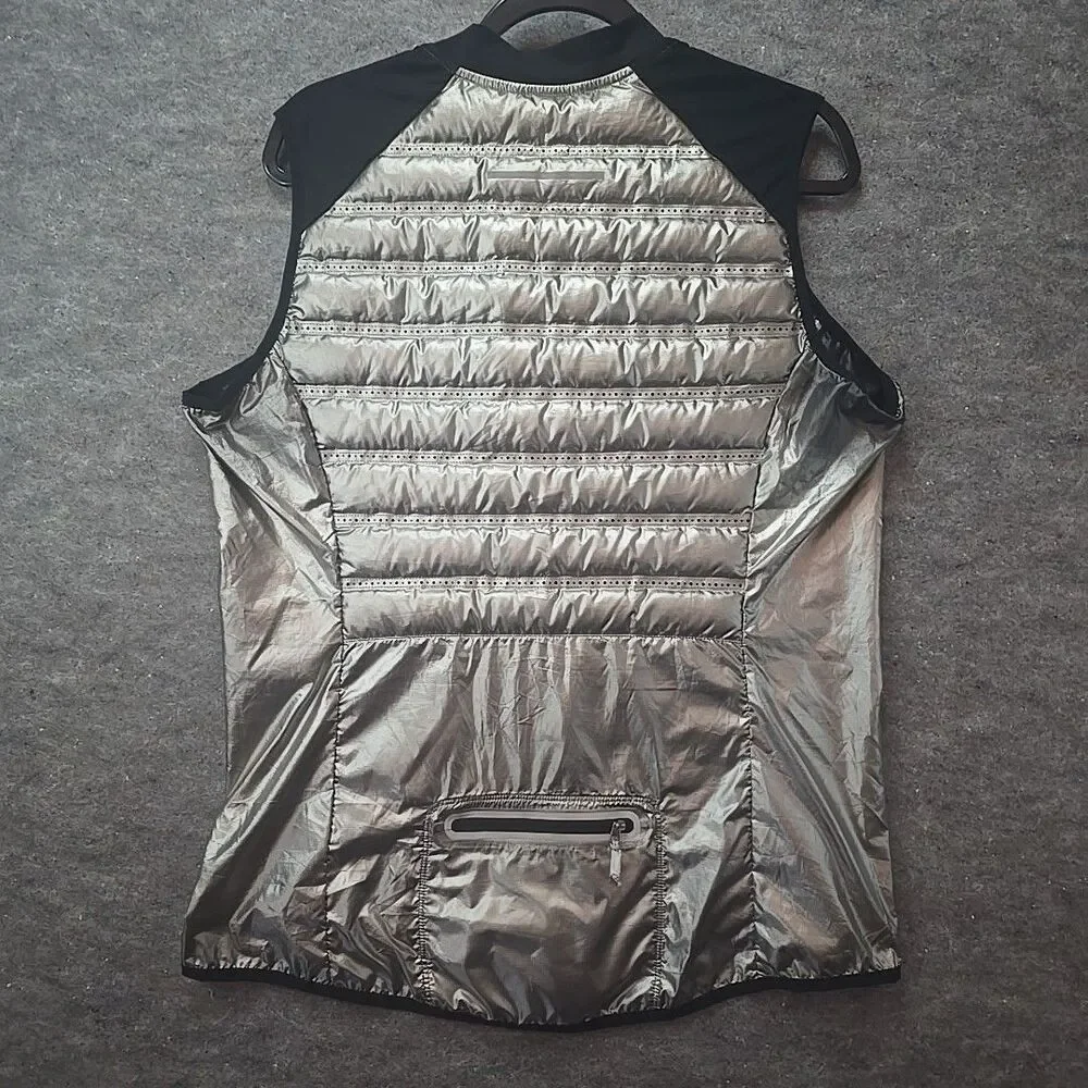 Nike Aeroloft 800 Reflective Packable Running Gilet Vest Sz XL (604870 017)